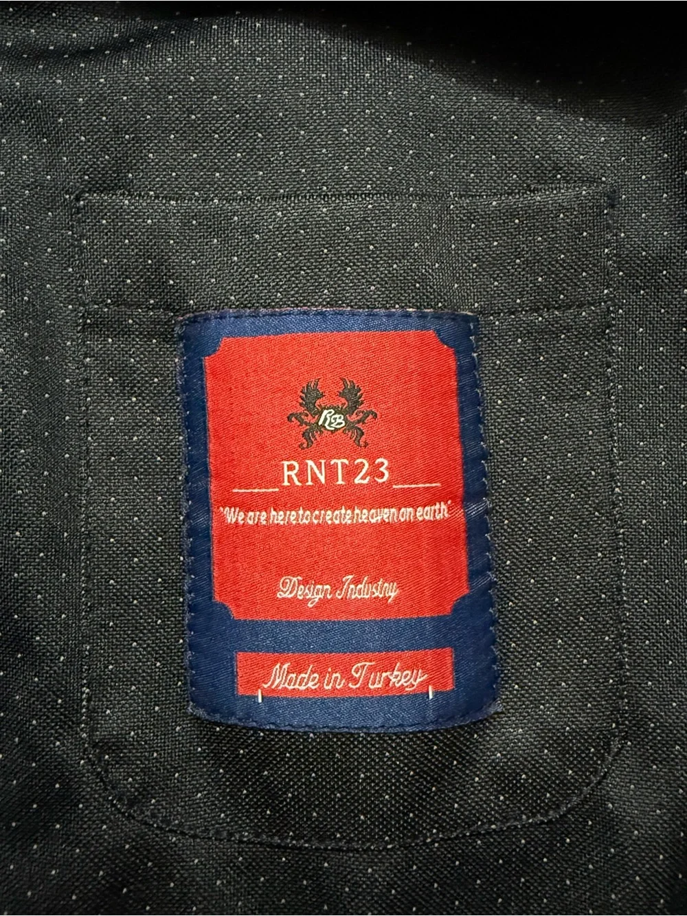 Men's Navy Tailored Blazer - Classic Single-Breasted Style